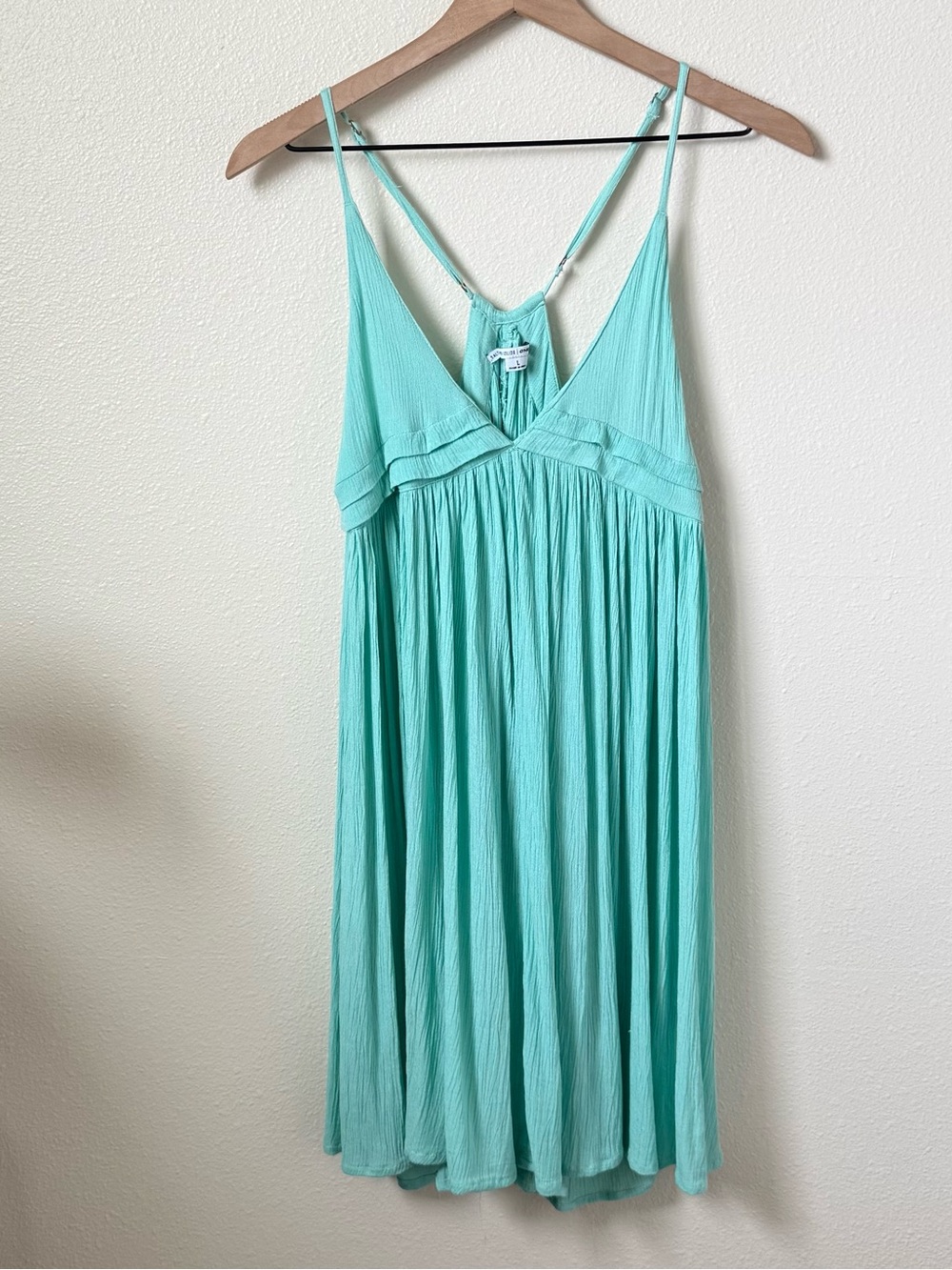 O'Neill Mint Green Textured Sundress